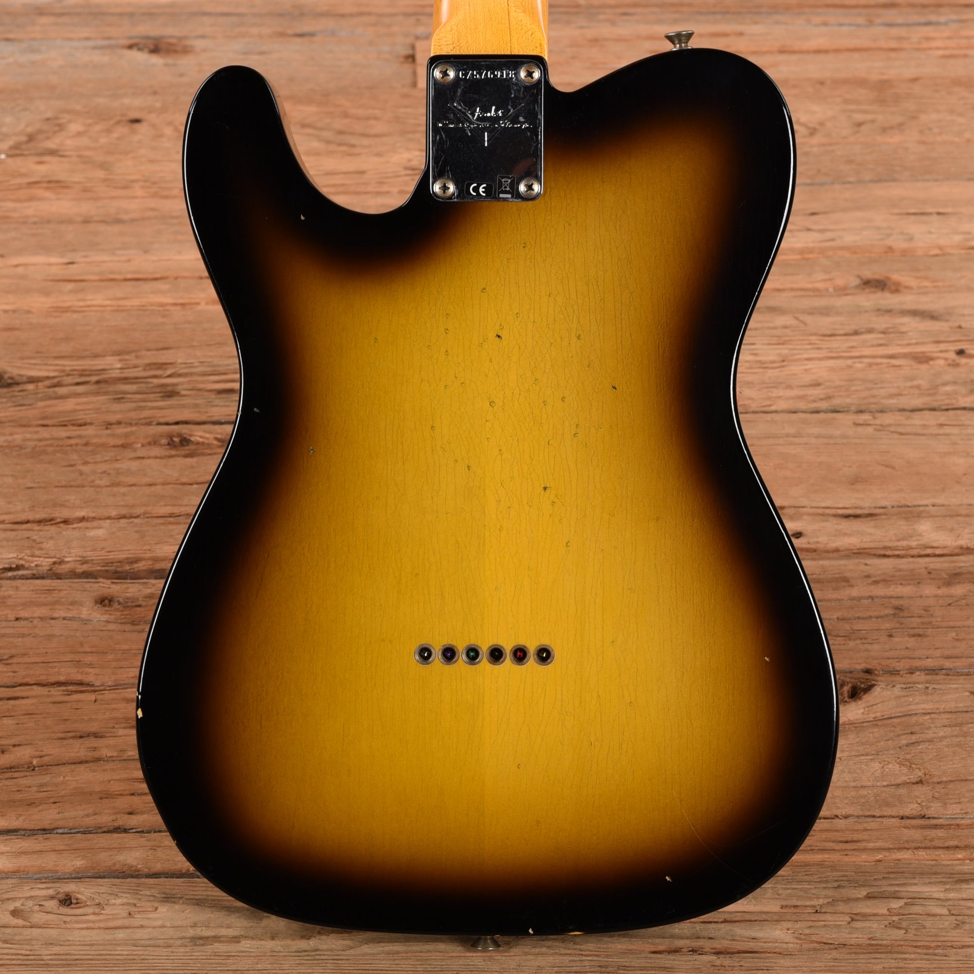 Fender Custom Shop '61 Reissue Telecaster Journeyman Relic 2-Tone Sunburst 2024 Electric Guitars
