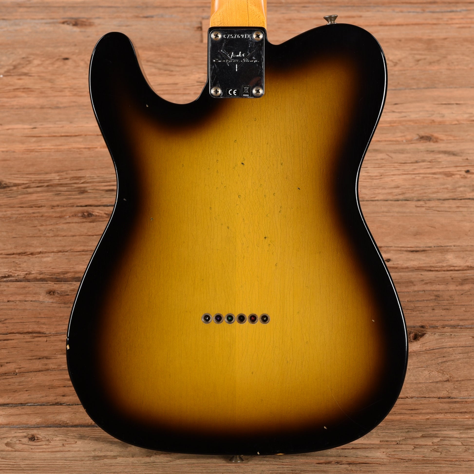 Fender Custom Shop '61 Reissue Telecaster Journeyman Relic 2-Tone Sunburst 2024 Electric Guitars