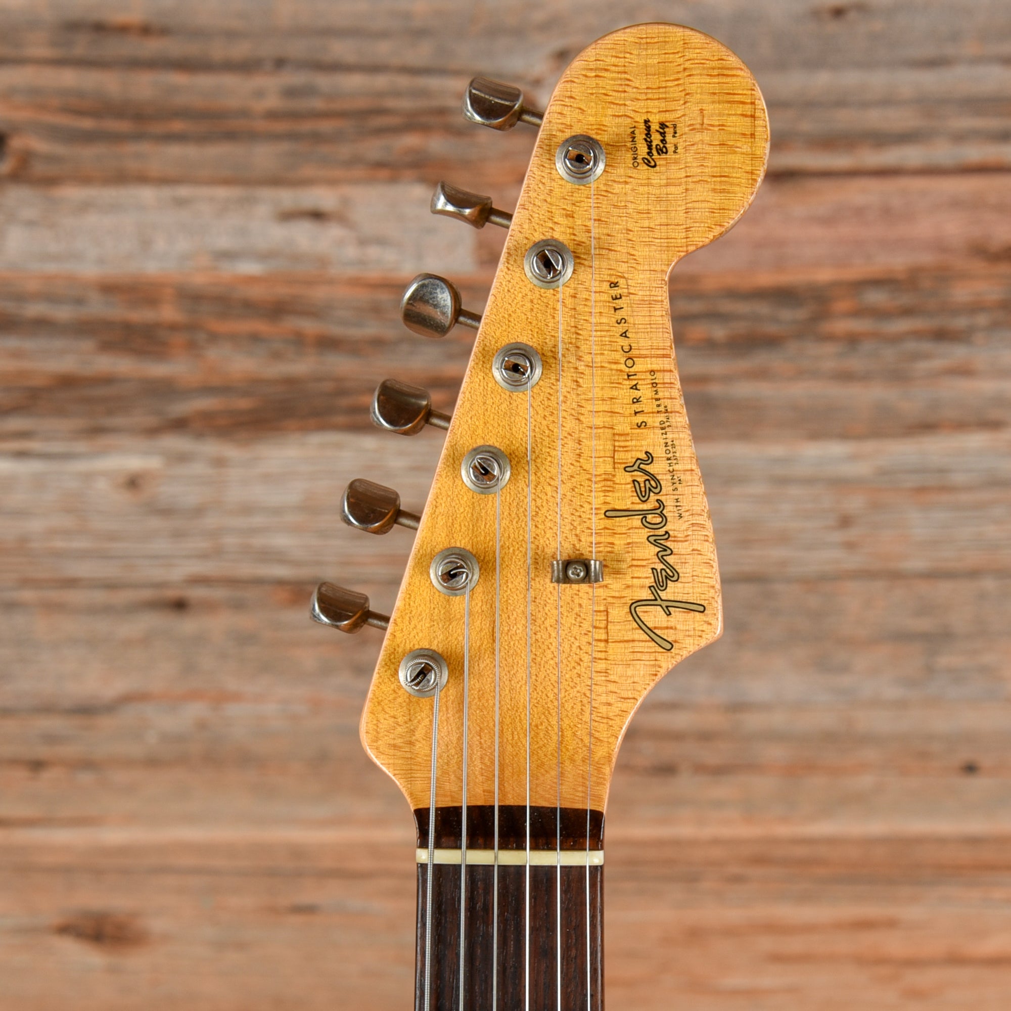 Fender Custom Shop '61 Stratocaster Relic Black 2019 Electric Guitars
