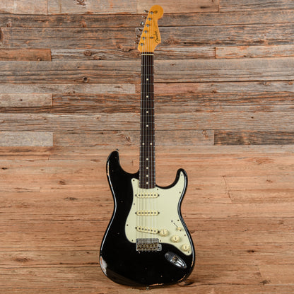 Fender Custom Shop '61 Stratocaster Relic Black 2019 Electric Guitars