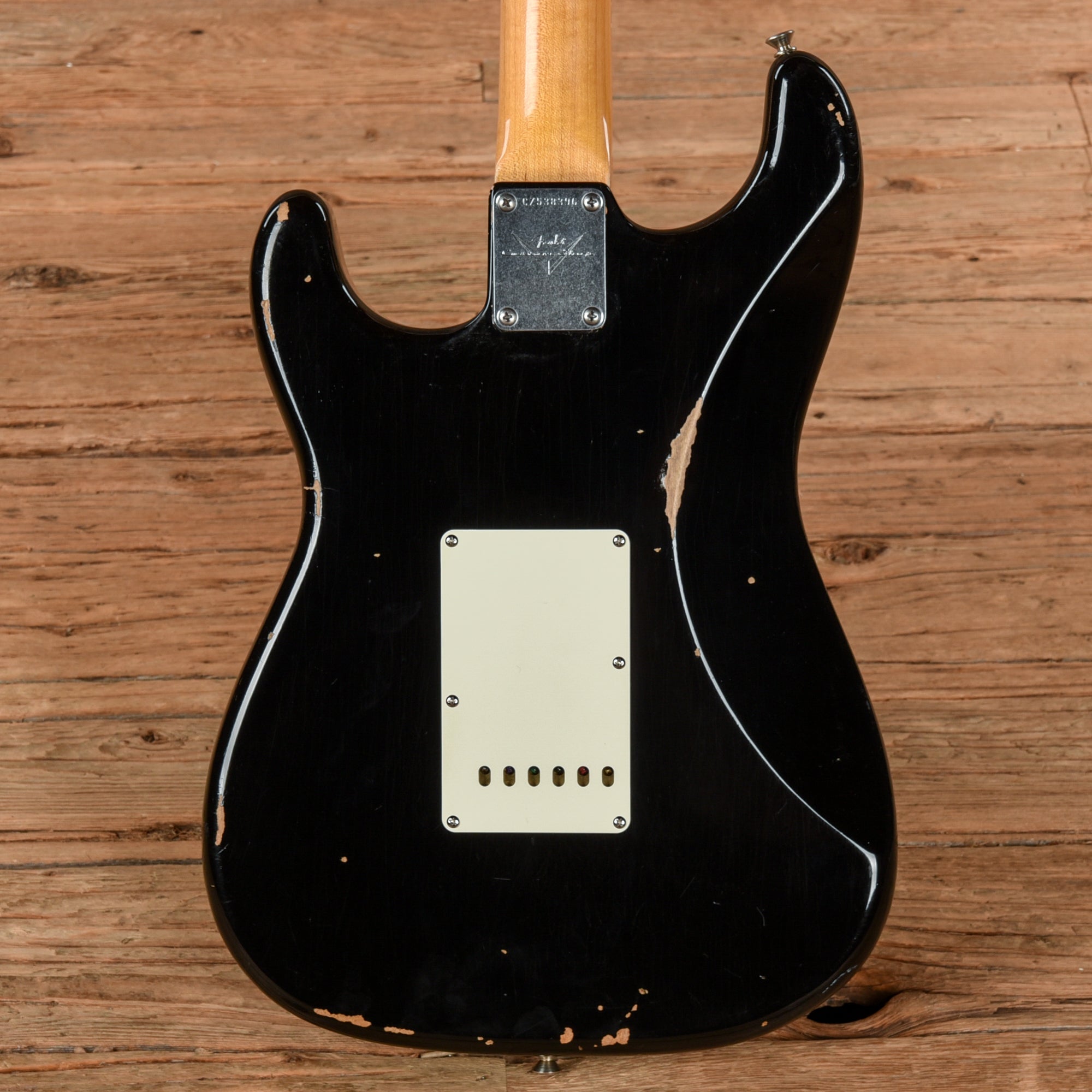 Fender Custom Shop '61 Stratocaster Relic Black 2019 Electric Guitars
