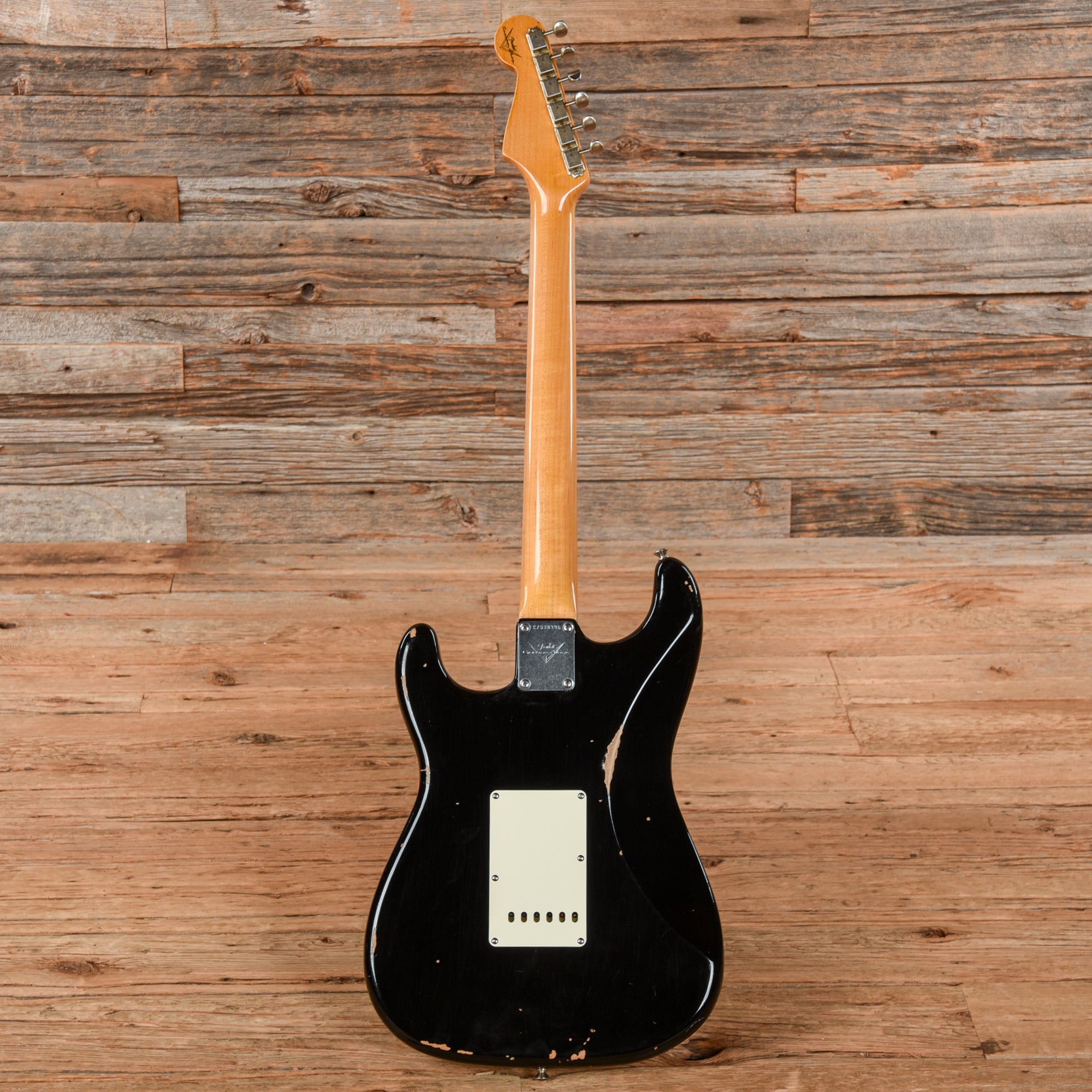 Fender Custom Shop '61 Stratocaster Relic Black 2019 Electric Guitars