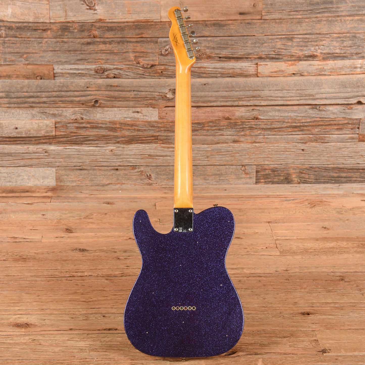 Fender Custom Shop '61 Telecaster Chicago Special Journeyman Relic Purple Sparkle 2023 Electric Guitars