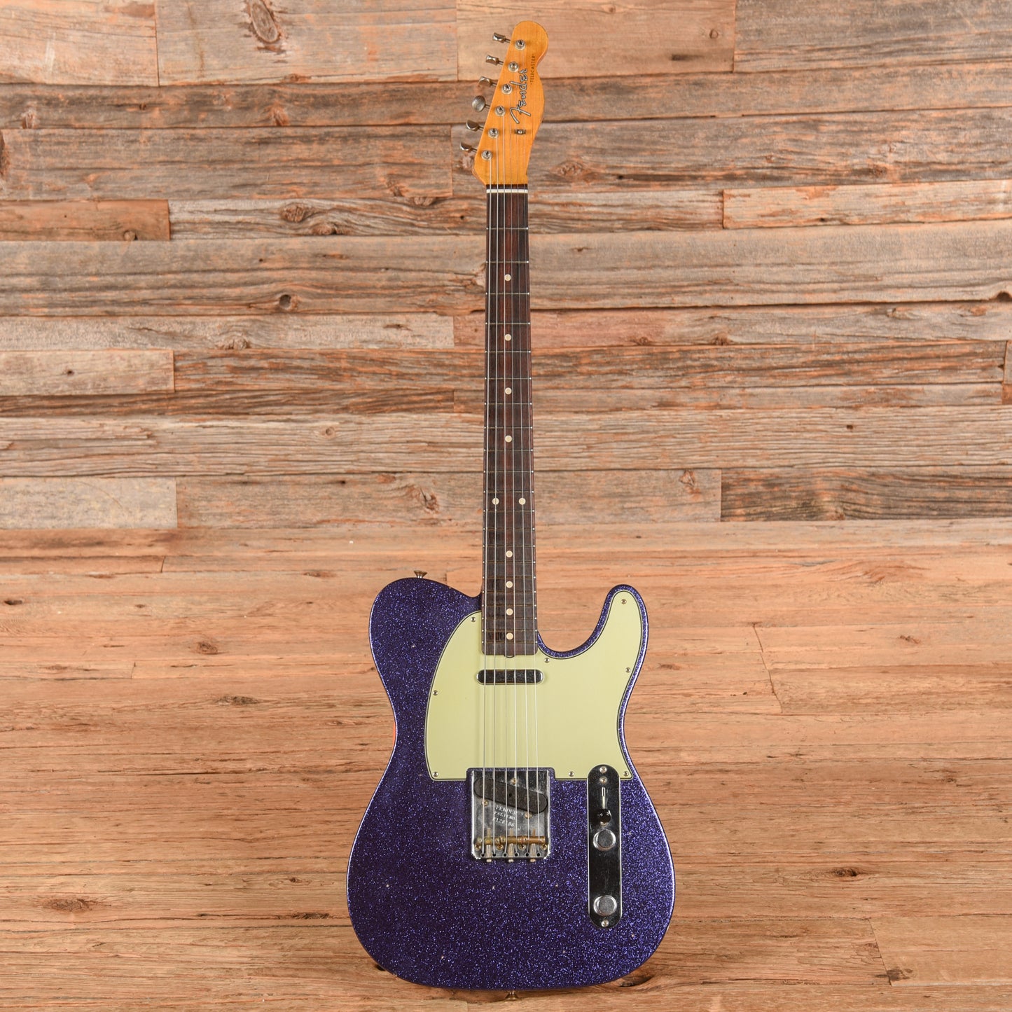 Fender Custom Shop '61 Telecaster Chicago Special Journeyman Relic Purple Sparkle 2023 Electric Guitars