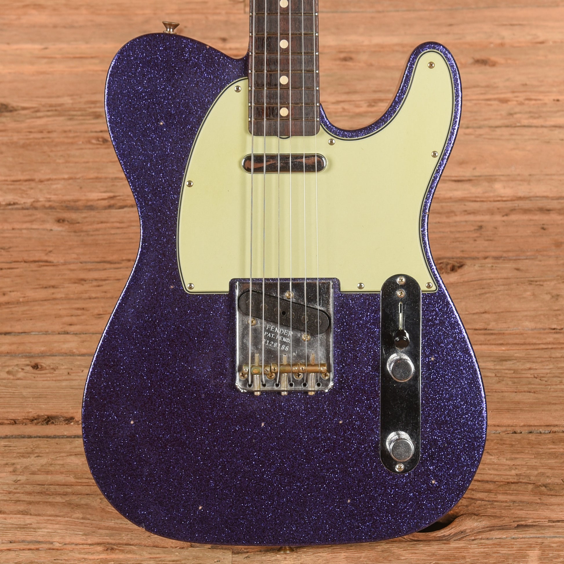 Fender Custom Shop '61 Telecaster Chicago Special Journeyman Relic Purple Sparkle 2023 Electric Guitars