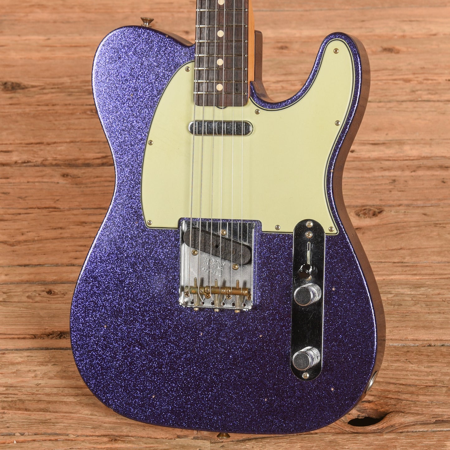 Fender Custom Shop '61 Telecaster Chicago Special Journeyman Relic Purple Sparkle 2023 Electric Guitars