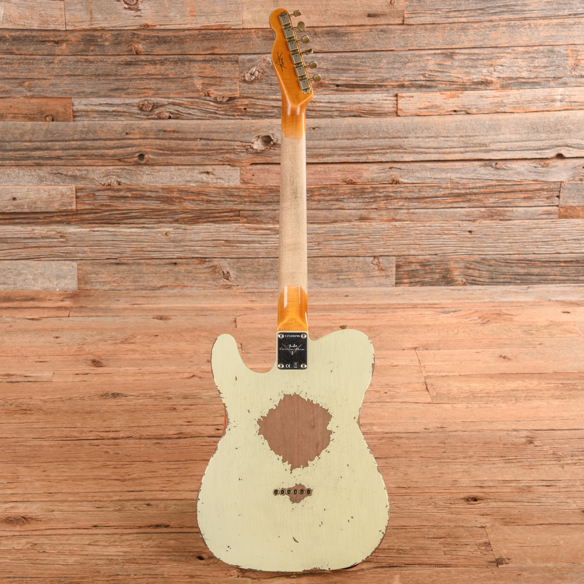 Fender Custom Shop '61 Telecaster Heavy Relic Faded Aged Tomatillo Green 2025 Electric Guitars