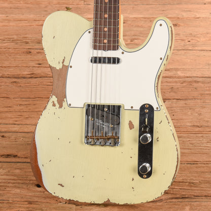 Fender Custom Shop '61 Telecaster Heavy Relic Faded Aged Tomatillo Green 2025 Electric Guitars