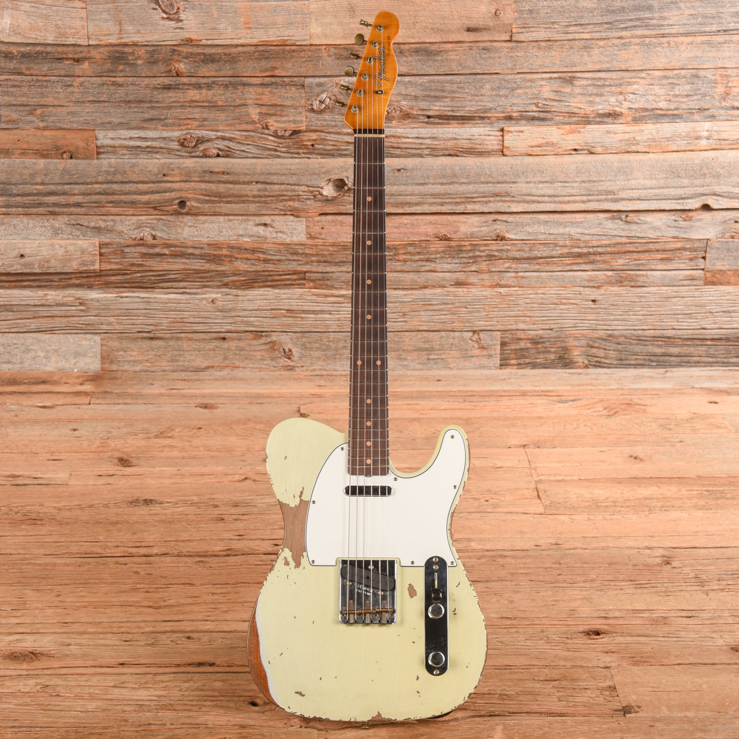 Fender Custom Shop '61 Telecaster Heavy Relic Faded Aged Tomatillo Green 2025 Electric Guitars