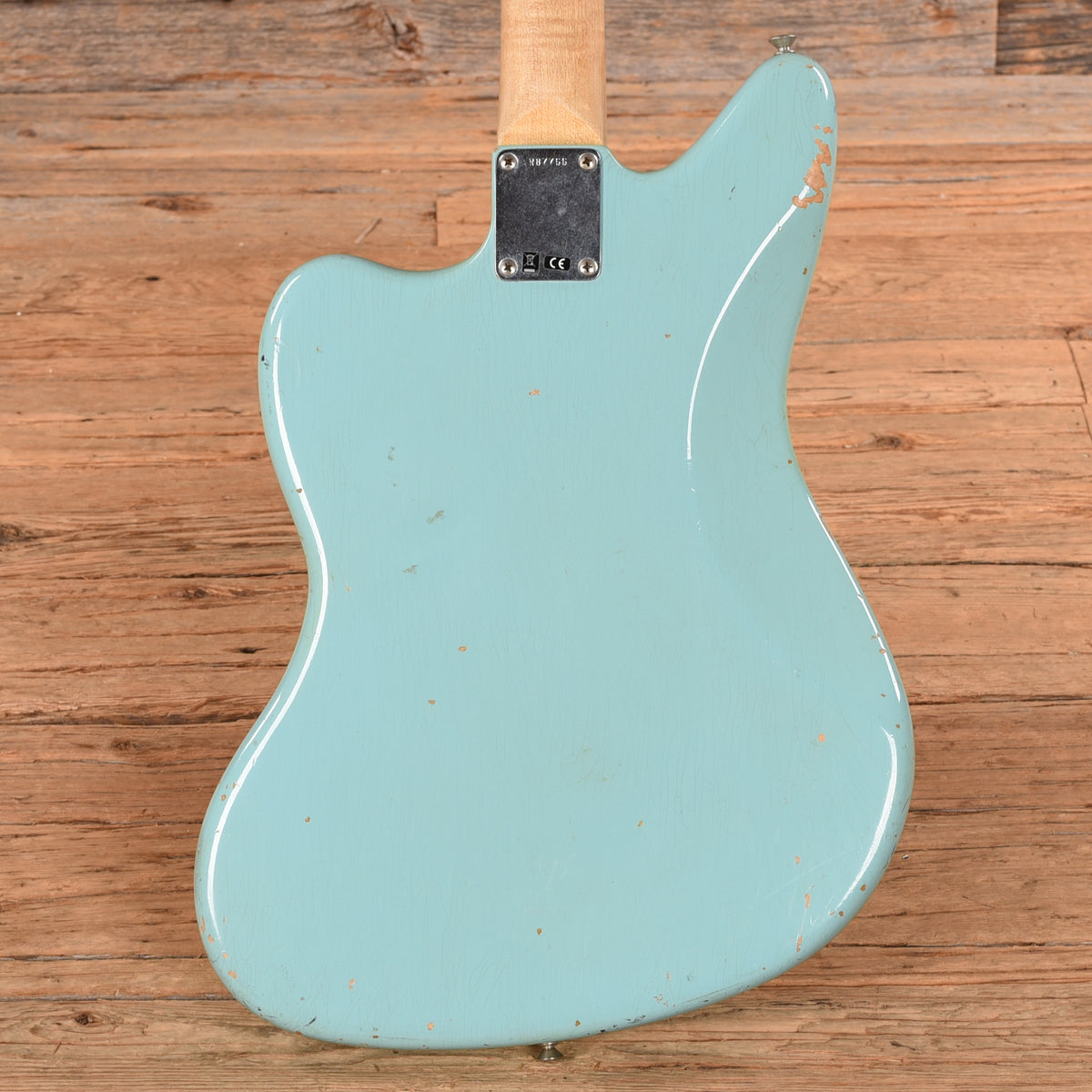 Fender Custom Shop '62 Jaguar Reissue Journeyman Relic Daphne Blue Electric Guitars