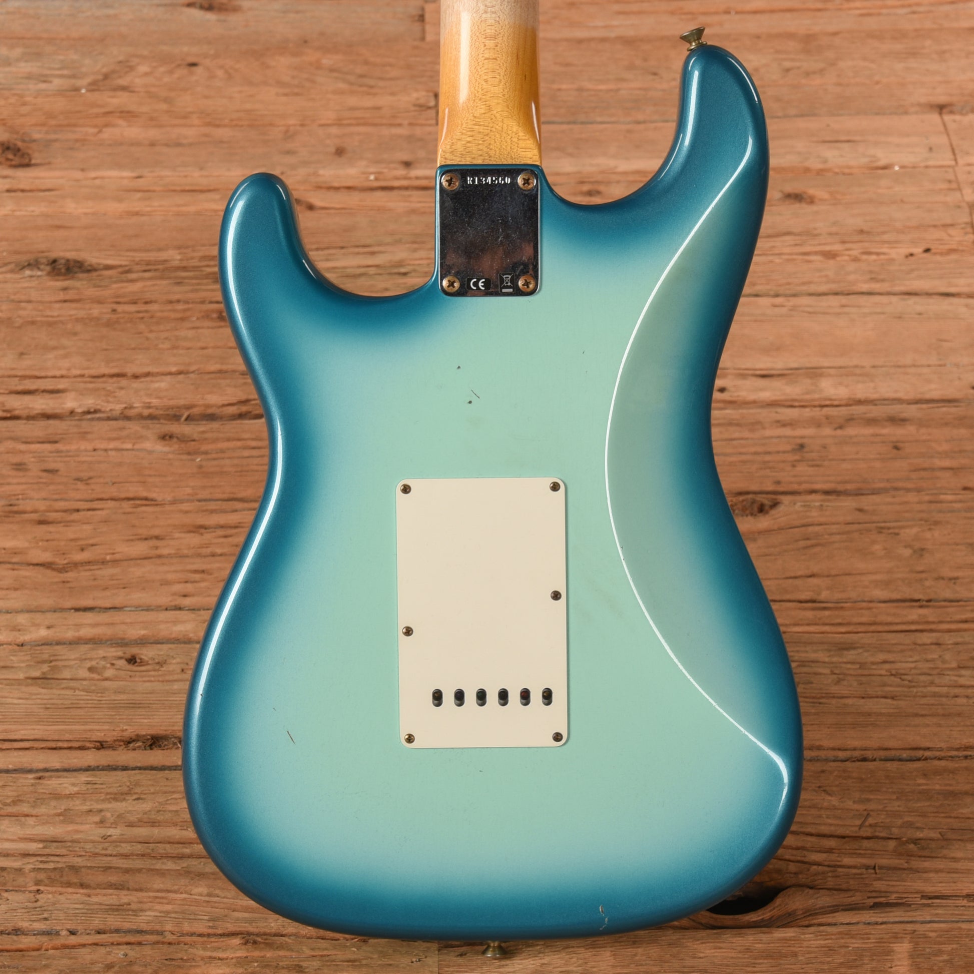 Fender Custom Shop '62 Stratocaster Journeyman Relic Surf Blue Burst 2024 Electric Guitars