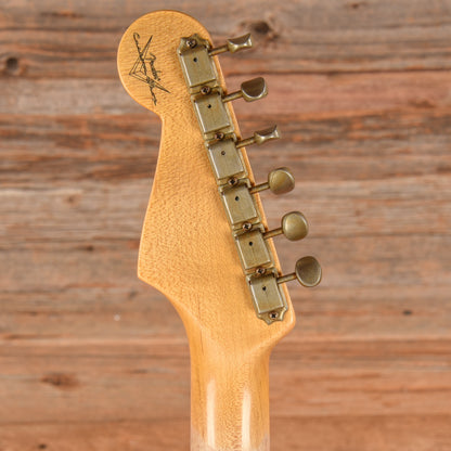 Fender Custom Shop '62 Stratocaster Journeyman Relic Surf Blue Burst 2024 Electric Guitars