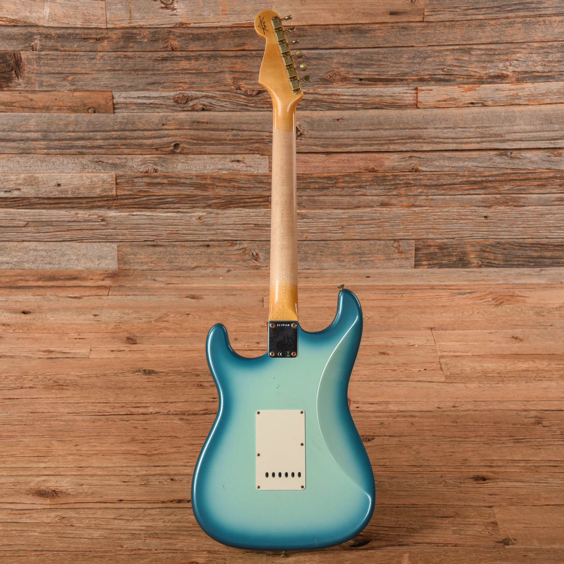 Fender Custom Shop '62 Stratocaster Journeyman Relic Surf Blue Burst 2024 Electric Guitars