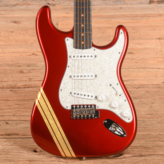 Fender Custom Shop '62 Stratocaster NOS Apprentice Built by Dan Gonzalez Red w/ Competition Stripes 2024 Electric Guitars