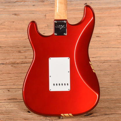 Fender Custom Shop '62 Stratocaster NOS Apprentice Built by Dan Gonzalez Red w/ Competition Stripes 2024 Electric Guitars