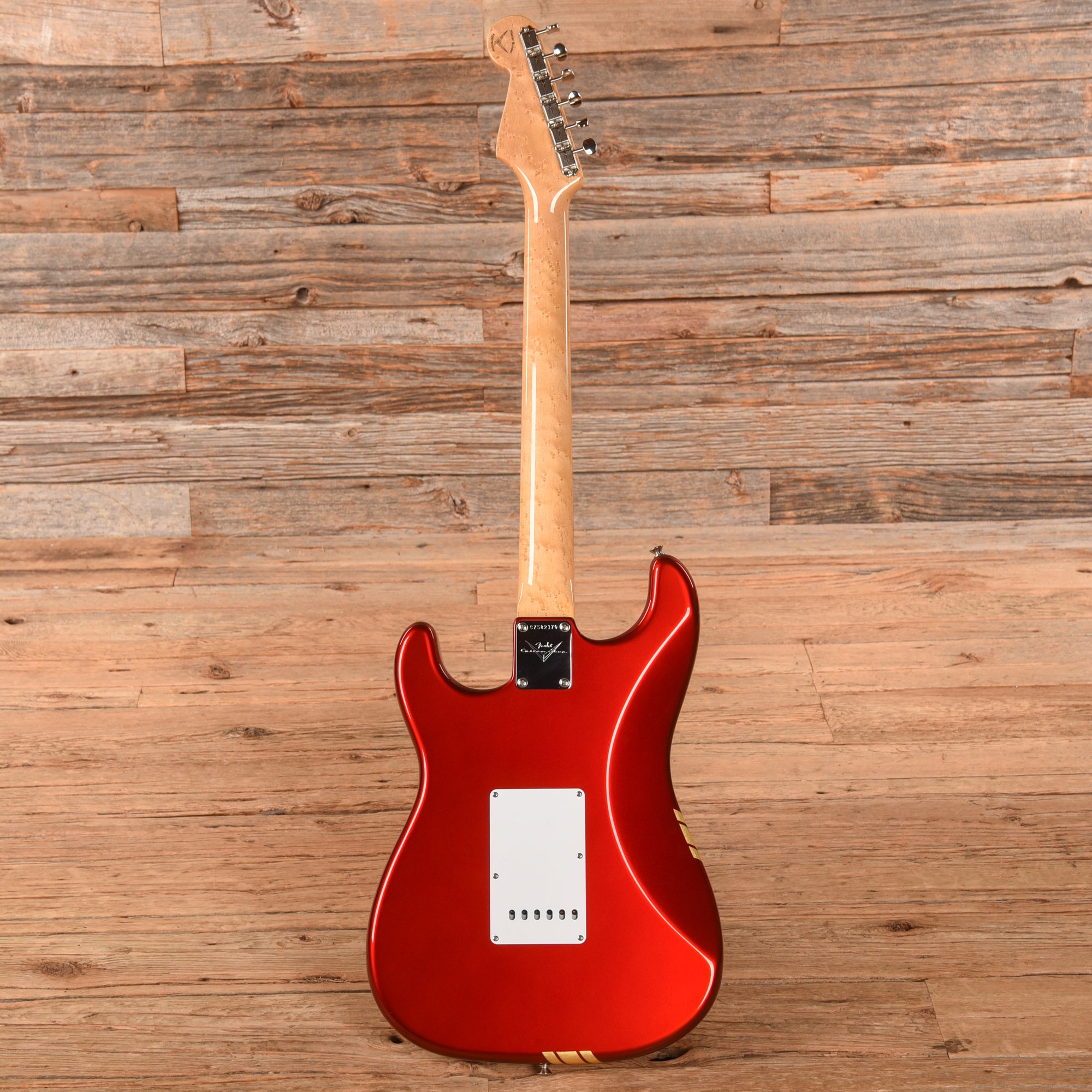 Fender Custom Shop '62 Stratocaster NOS Apprentice Built by Dan Gonzalez Red w/ Competition Stripes 2024 Electric Guitars