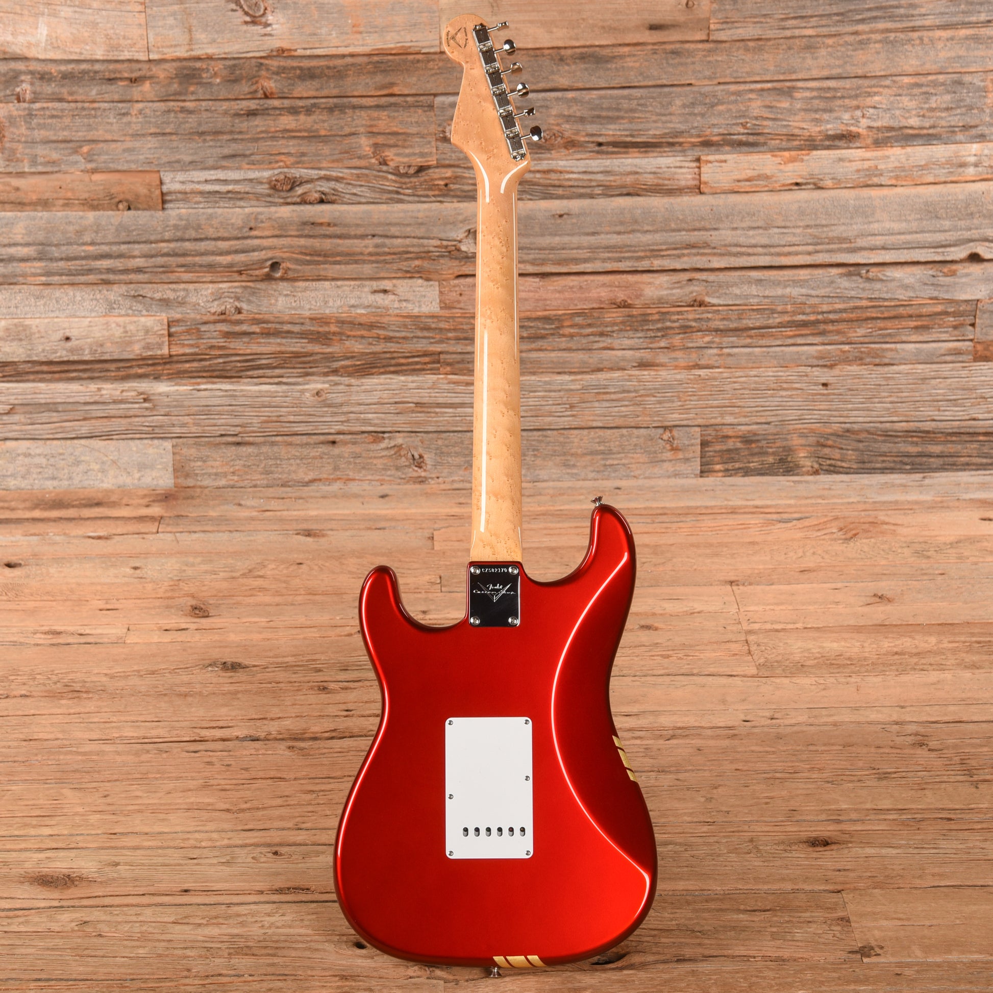 Fender Custom Shop '62 Stratocaster NOS Apprentice Built by Dan Gonzalez Red w/ Competition Stripes 2024 Electric Guitars
