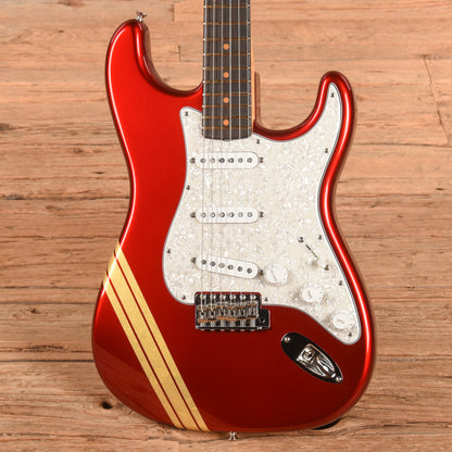 Fender Custom Shop '62 Stratocaster NOS Apprentice Built by Dan Gonzalez Red w/ Competition Stripes 2024 Electric Guitars