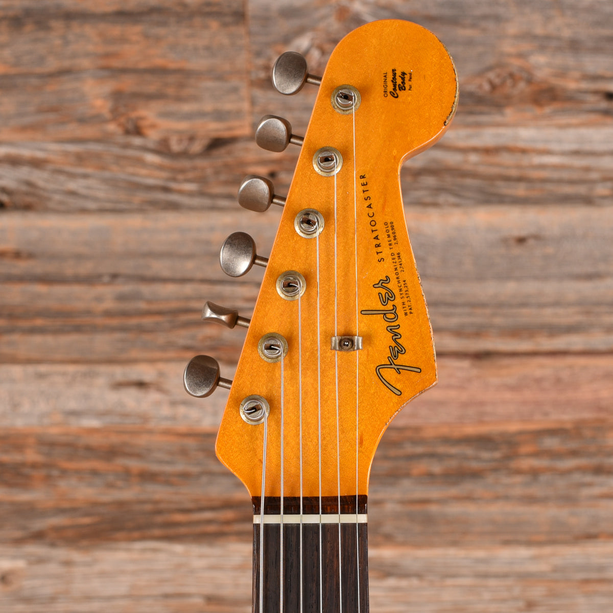 Fender Custom Shop '63 Stratocaster Reissue Heavy Relic Graffiti Yellow 2020 Electric Guitars
