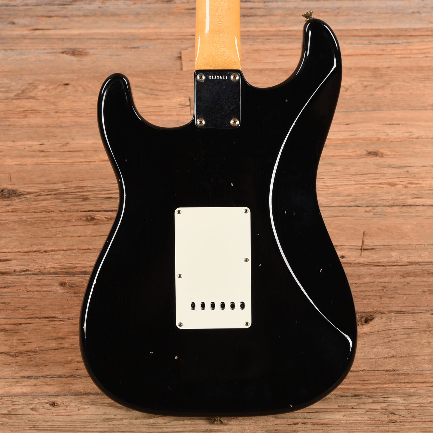 Fender Custom Shop '63 Stratocaster Reissue Journeyman Relic Black 2022 Electric Guitars