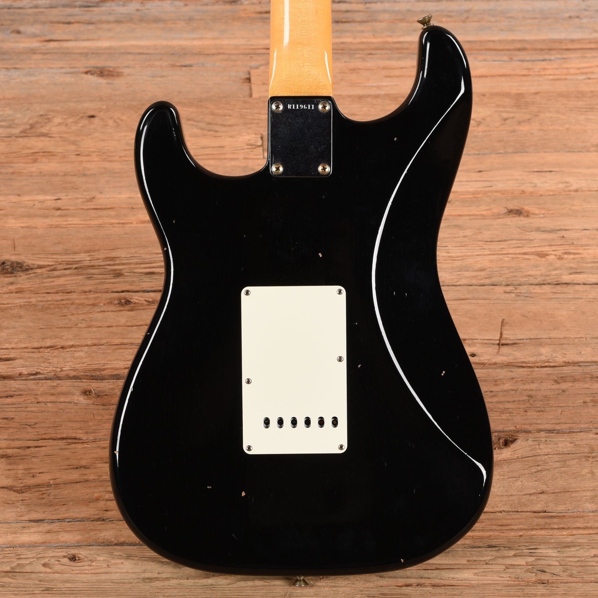 Fender Custom Shop '63 Stratocaster Reissue Journeyman Relic Black 2022 Electric Guitars
