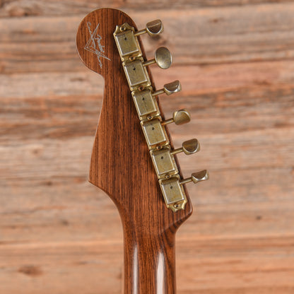 Fender Custom Shop '63 Stratocaster Reissue w/ Rosewood Neck Journeyman Relic Black 2024 Electric Guitars