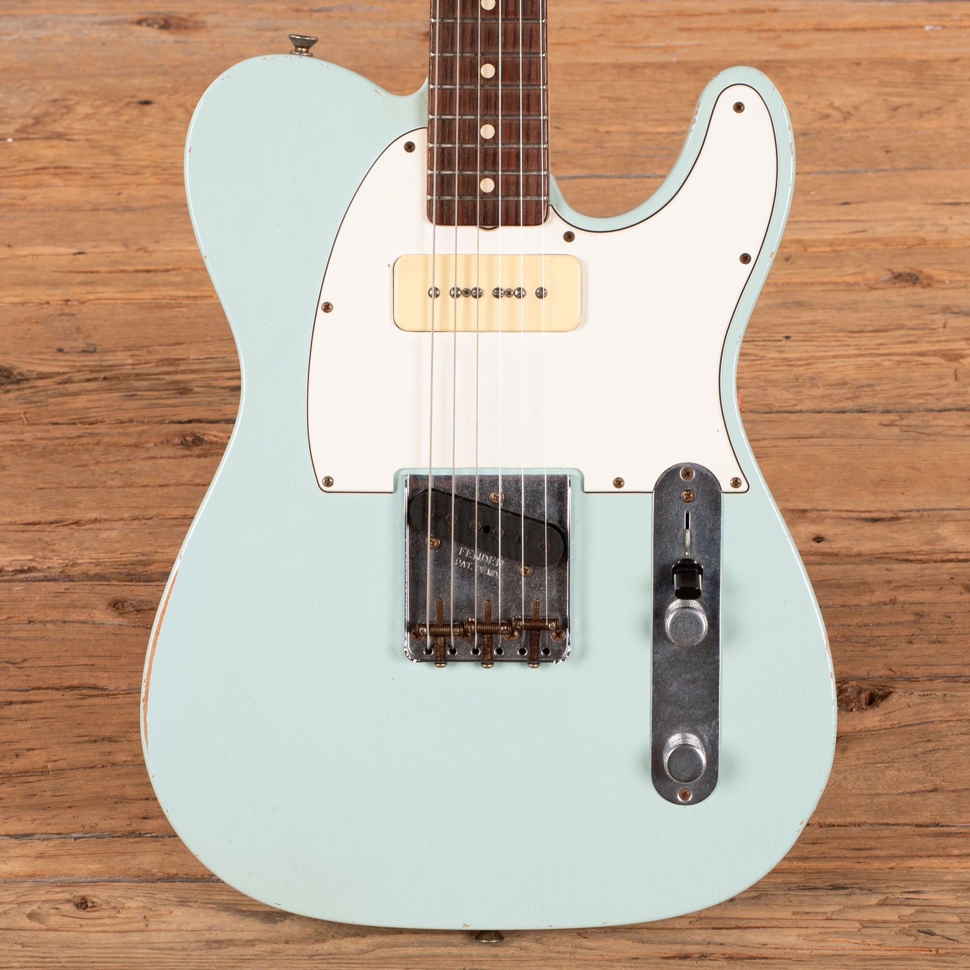 Fender Custom Shop '63 Telecaster Custom Relic Sonic Blue 2014 Electric Guitars