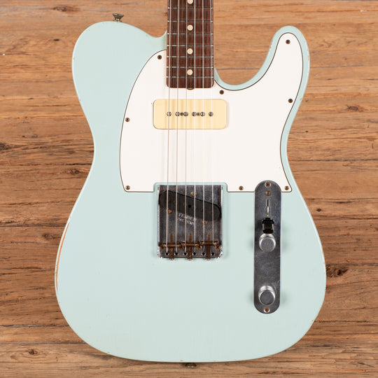 Fender Custom Shop '63 Telecaster Custom Relic Sonic Blue 2014 Electric Guitars