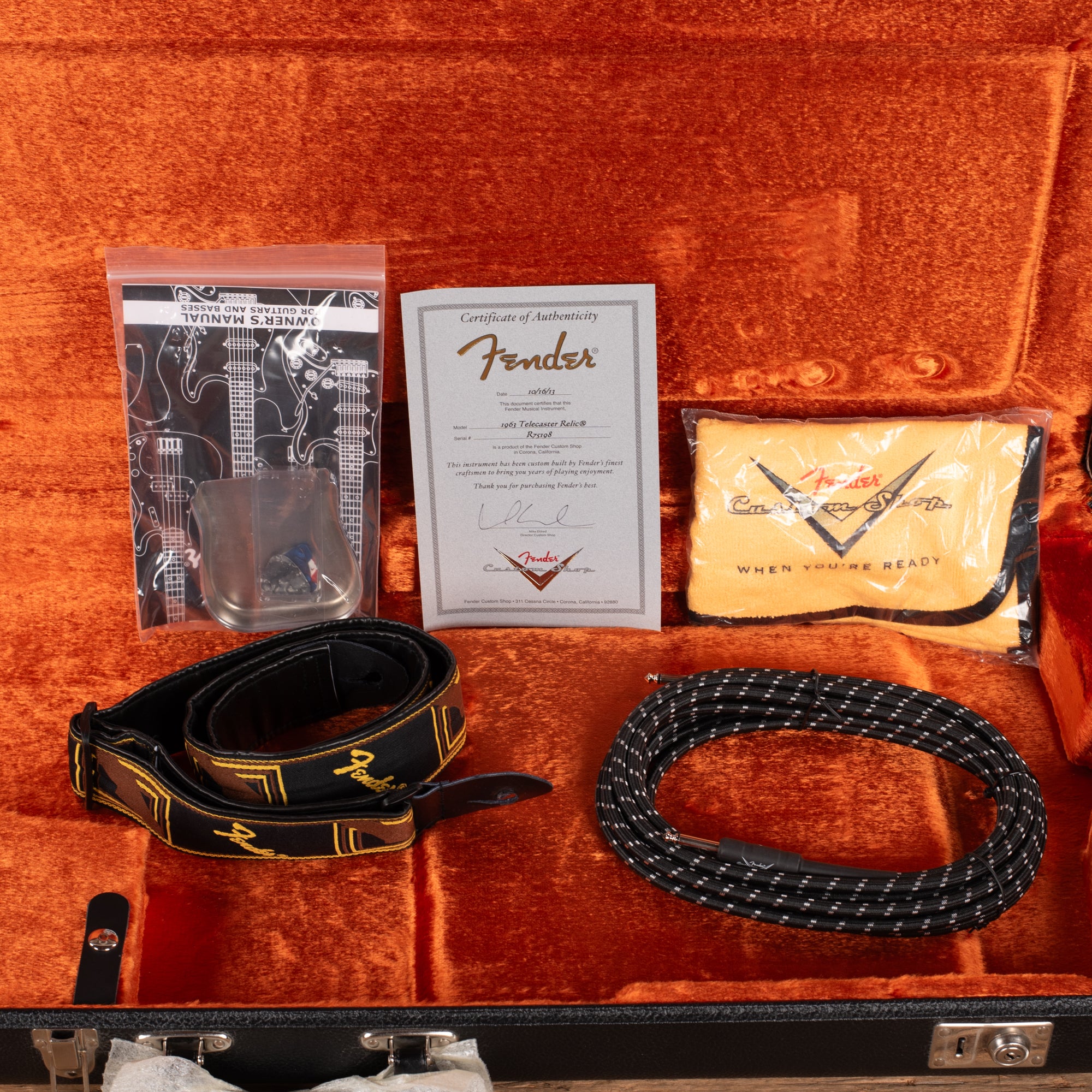 Fender Custom Shop '63 Telecaster Custom Relic Sonic Blue 2014 Electric Guitars