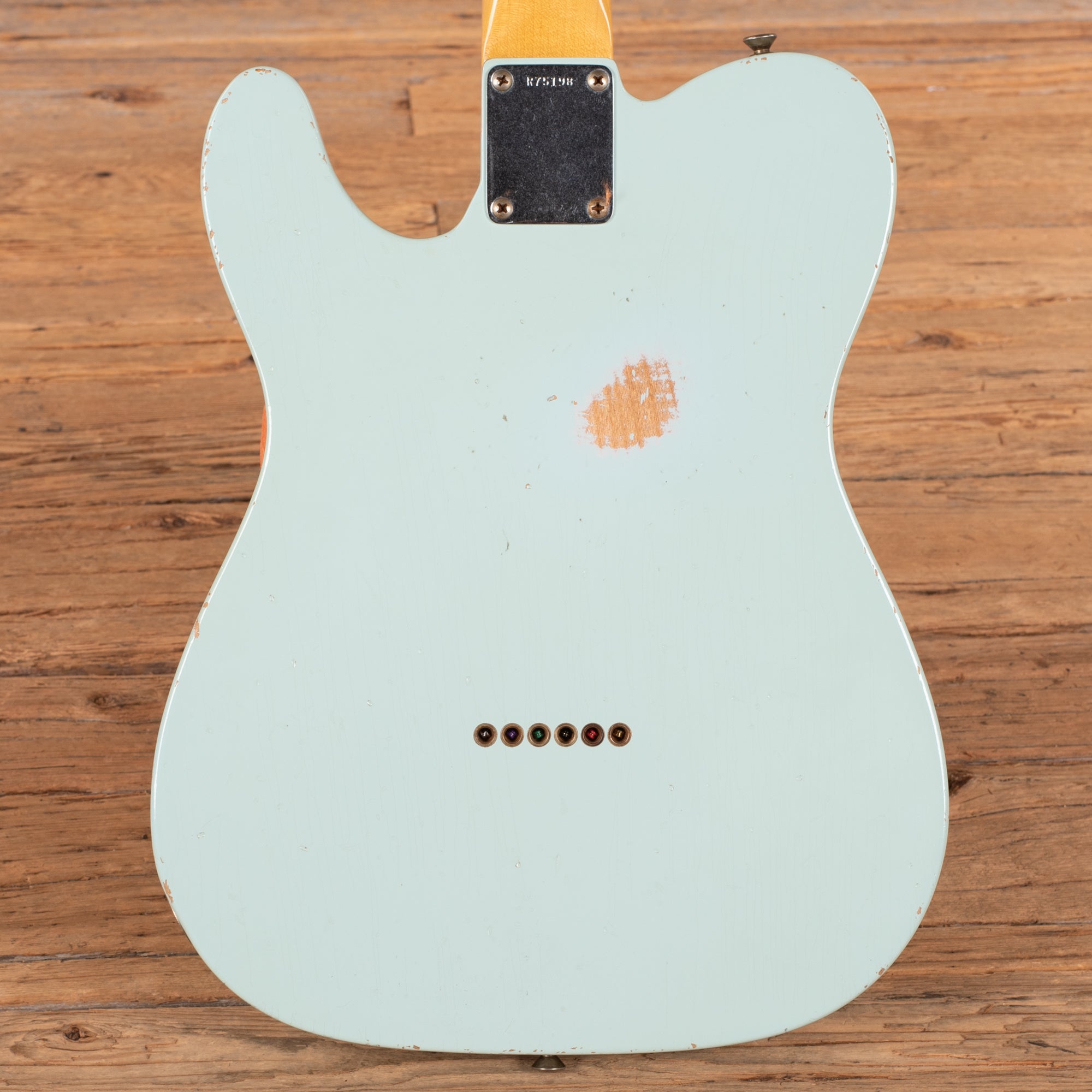 Fender Custom Shop '63 Telecaster Custom Relic Sonic Blue 2014 Electric Guitars