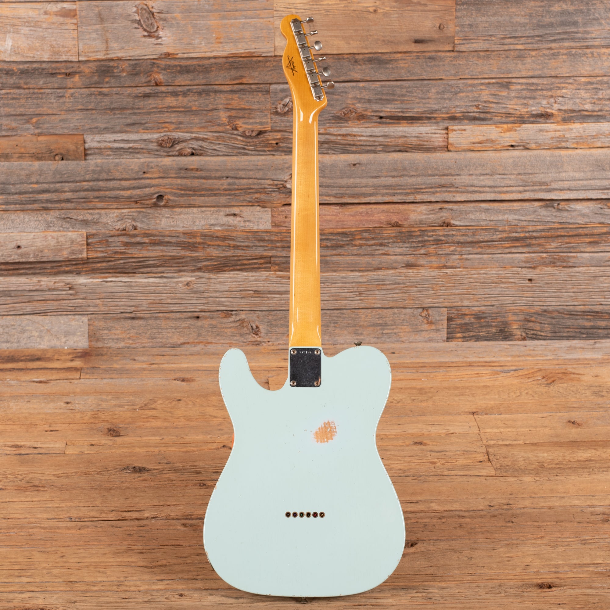 Fender Custom Shop '63 Telecaster Custom Relic Sonic Blue 2014 Electric Guitars