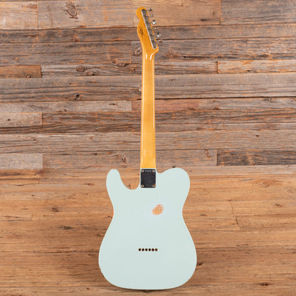 Fender Custom Shop '63 Telecaster Custom Relic Sonic Blue 2014 Electric Guitars