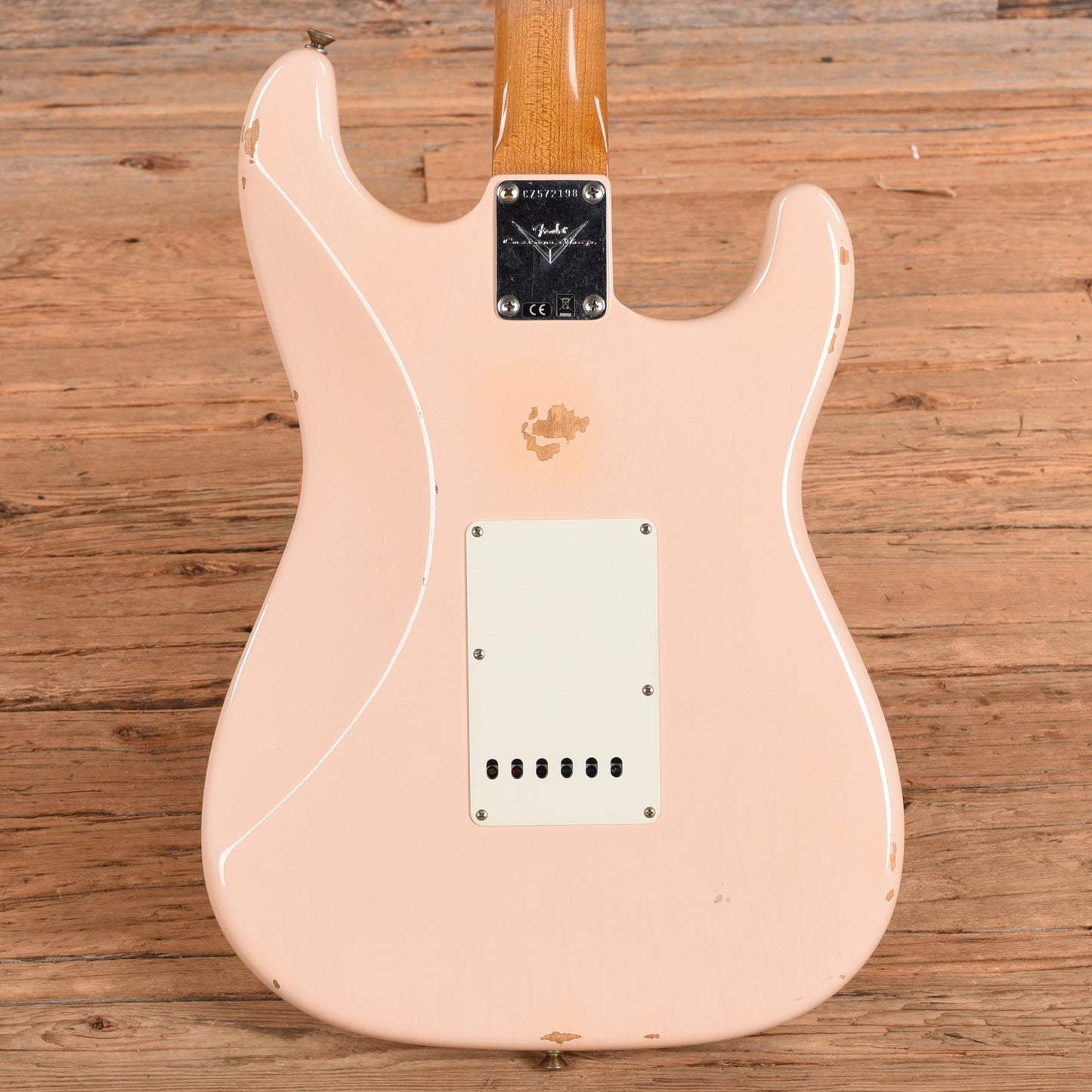 Fender Custom Shop '64 Stratocaster Faded Shell Pink 2023 LEFTY Electric Guitars
