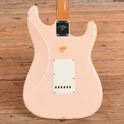 Fender Custom Shop '64 Stratocaster Faded Shell Pink 2023 LEFTY Electric Guitars