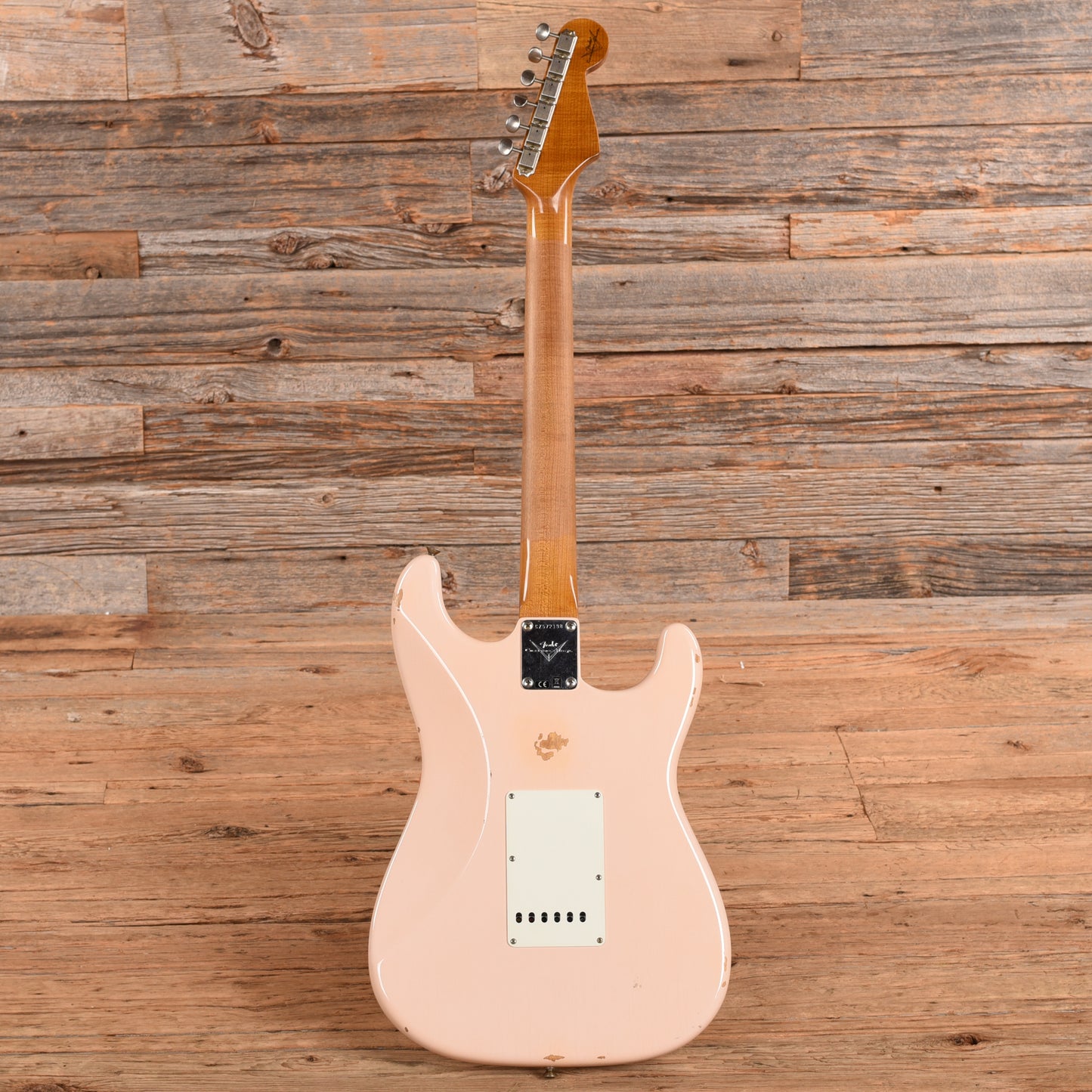 Fender Custom Shop '64 Stratocaster Faded Shell Pink 2023 LEFTY Electric Guitars