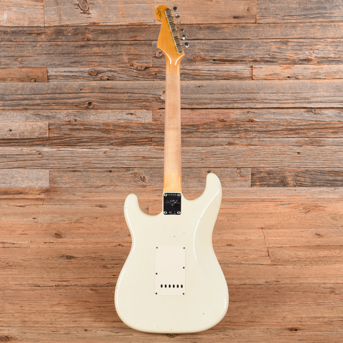 Fender Custom Shop '64 Stratocaster Journeyman Relic Olympic White 2020 Electric Guitars