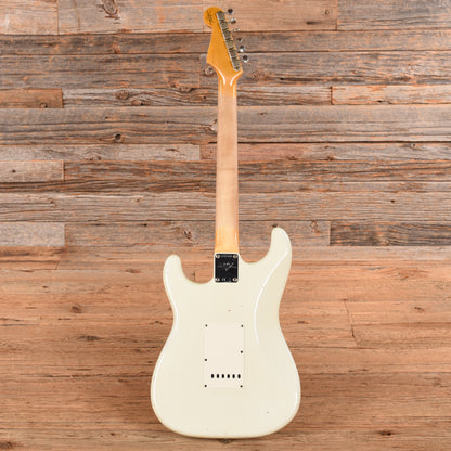 Fender Custom Shop '64 Stratocaster Journeyman Relic Olympic White 2020 Electric Guitars