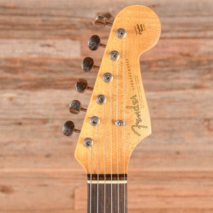 Fender Custom Shop '64 Stratocaster Reissue Journeyman Relic Aged Burgundy Mist Metallic 2022 Electric Guitars