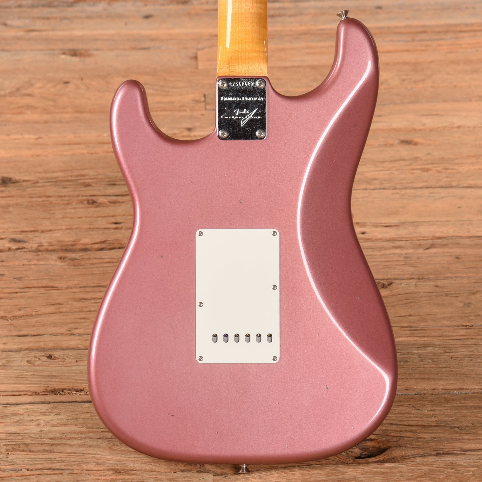 Fender Custom Shop '64 Stratocaster Reissue Journeyman Relic Aged Burgundy Mist Metallic 2022 Electric Guitars