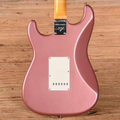 Fender Custom Shop '64 Stratocaster Reissue Journeyman Relic Aged Burgundy Mist Metallic 2022 Electric Guitars