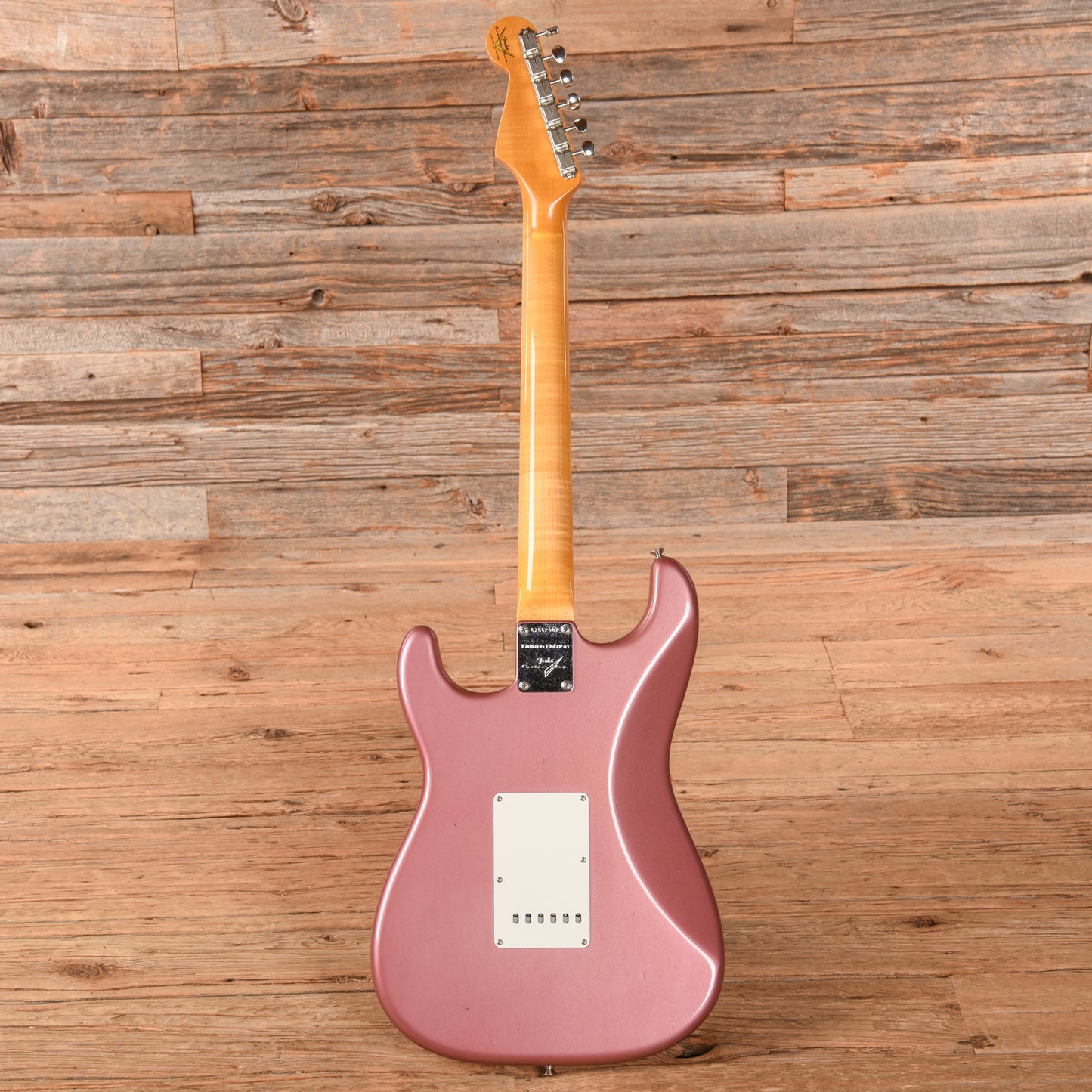 Fender Custom Shop '64 Stratocaster Reissue Journeyman Relic Aged Burgundy Mist Metallic 2022 Electric Guitars