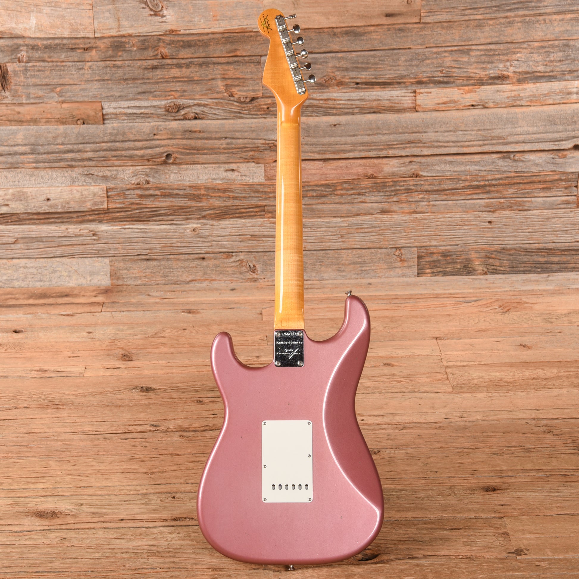 Fender Custom Shop '64 Stratocaster Reissue Journeyman Relic Aged Burgundy Mist Metallic 2022 Electric Guitars