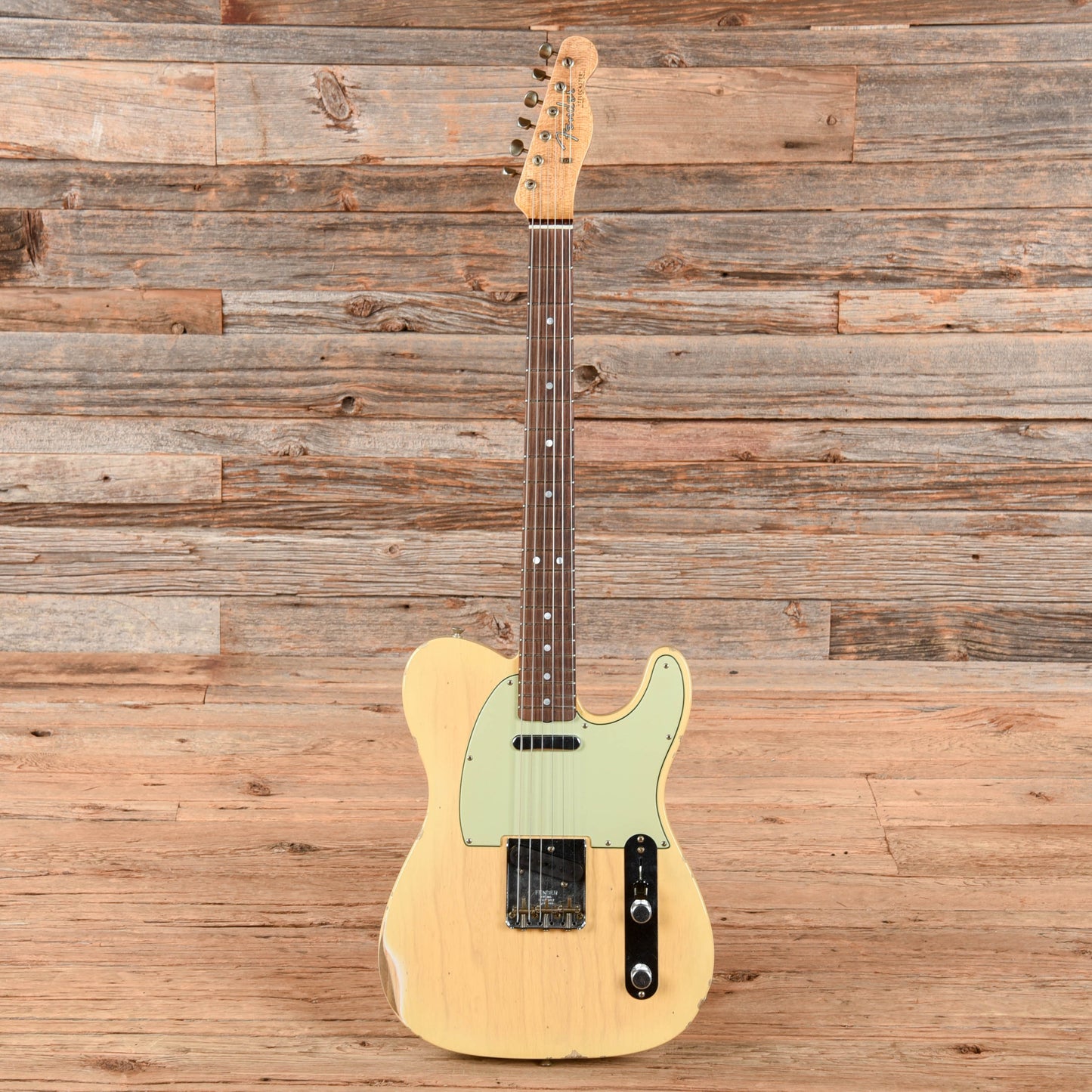 Fender Custom Shop '64 Telecaster Relic Natural Blonde 2024 Electric Guitars