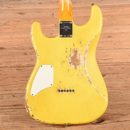 Fender Custom Shop '66 Stratocaster HS Heavy Relic Aged Graffiti Yellow 2025 Electric Guitars