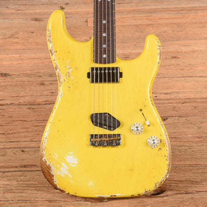 Fender Custom Shop '66 Stratocaster HS Heavy Relic Aged Graffiti Yellow 2025 Electric Guitars