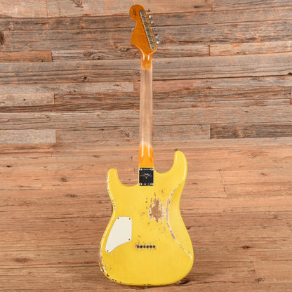 Fender Custom Shop '66 Stratocaster HS Heavy Relic Aged Graffiti Yellow 2025 Electric Guitars
