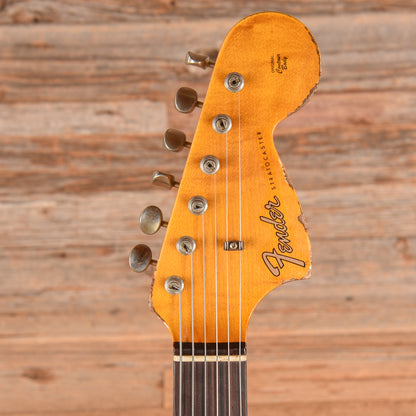 Fender Custom Shop '66 Stratocaster HS Heavy Relic Aged Graffiti Yellow 2025 Electric Guitars