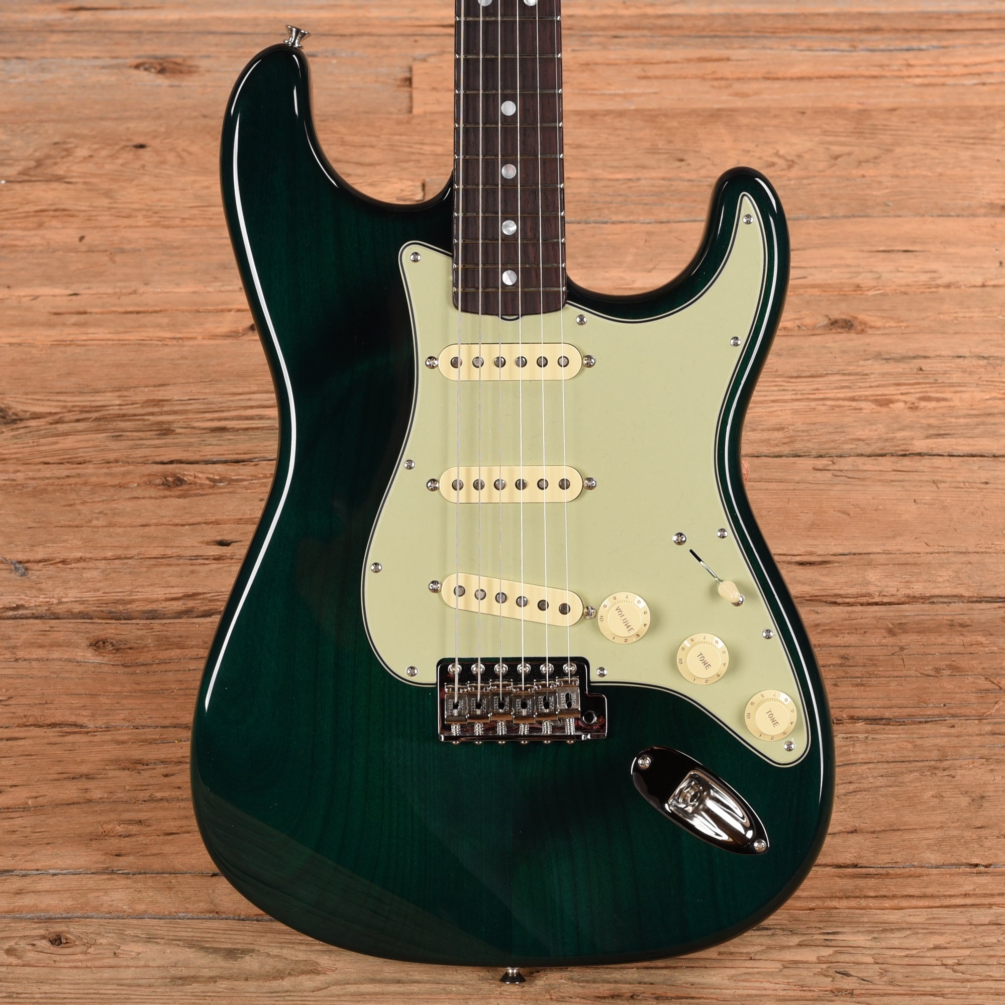 Fender Custom Shop '67 Stratocaster NOS Transparent Green 2024 Electric Guitars