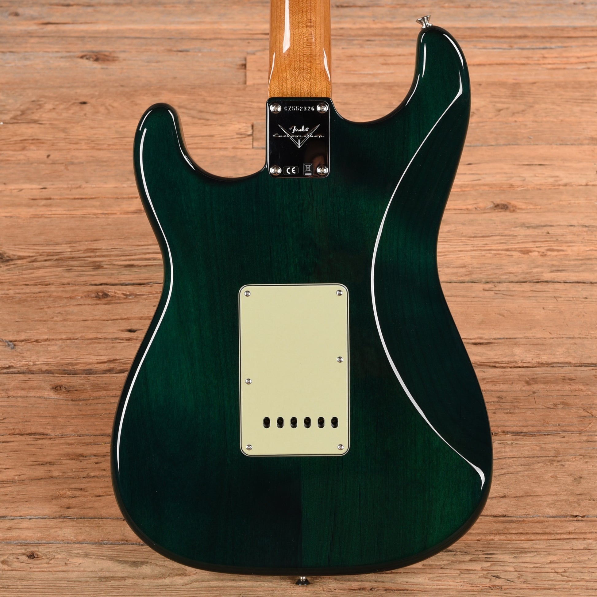 Fender Custom Shop '67 Stratocaster NOS Transparent Green 2024 Electric Guitars