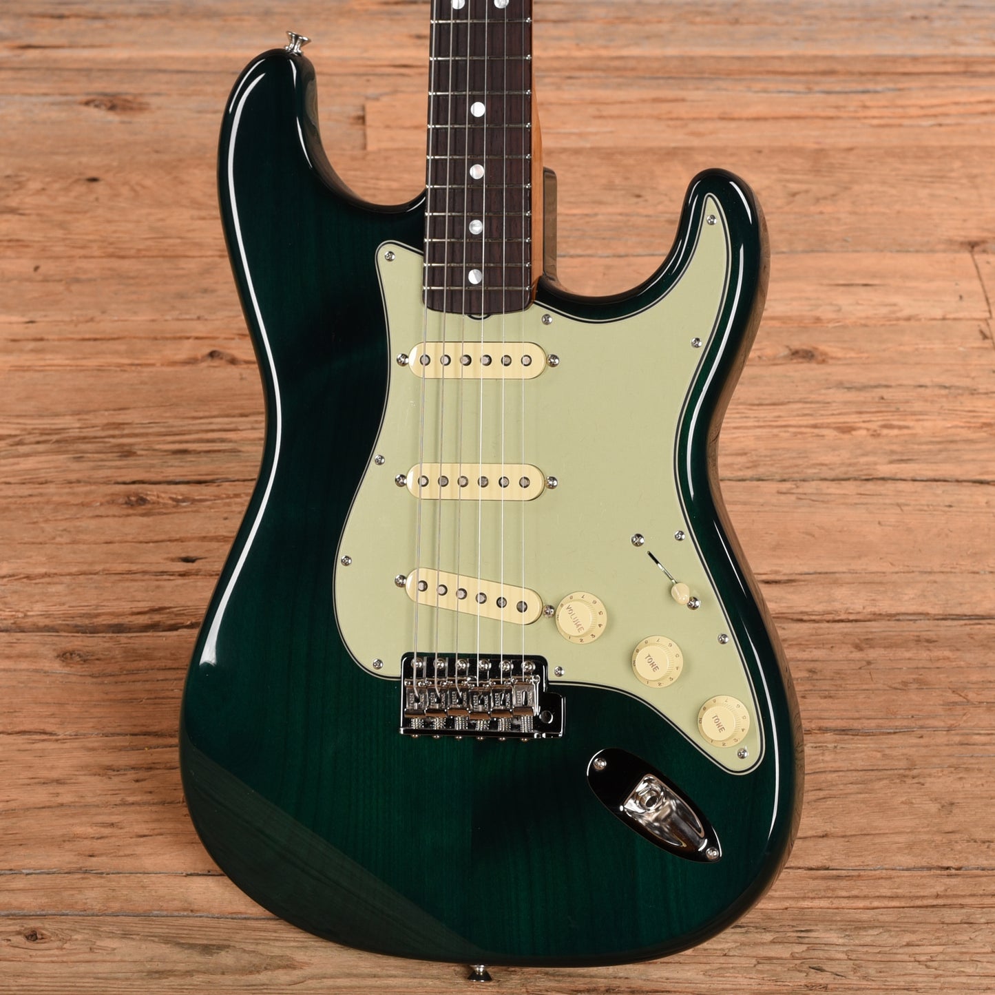 Fender Custom Shop '67 Stratocaster NOS Transparent Green 2024 Electric Guitars